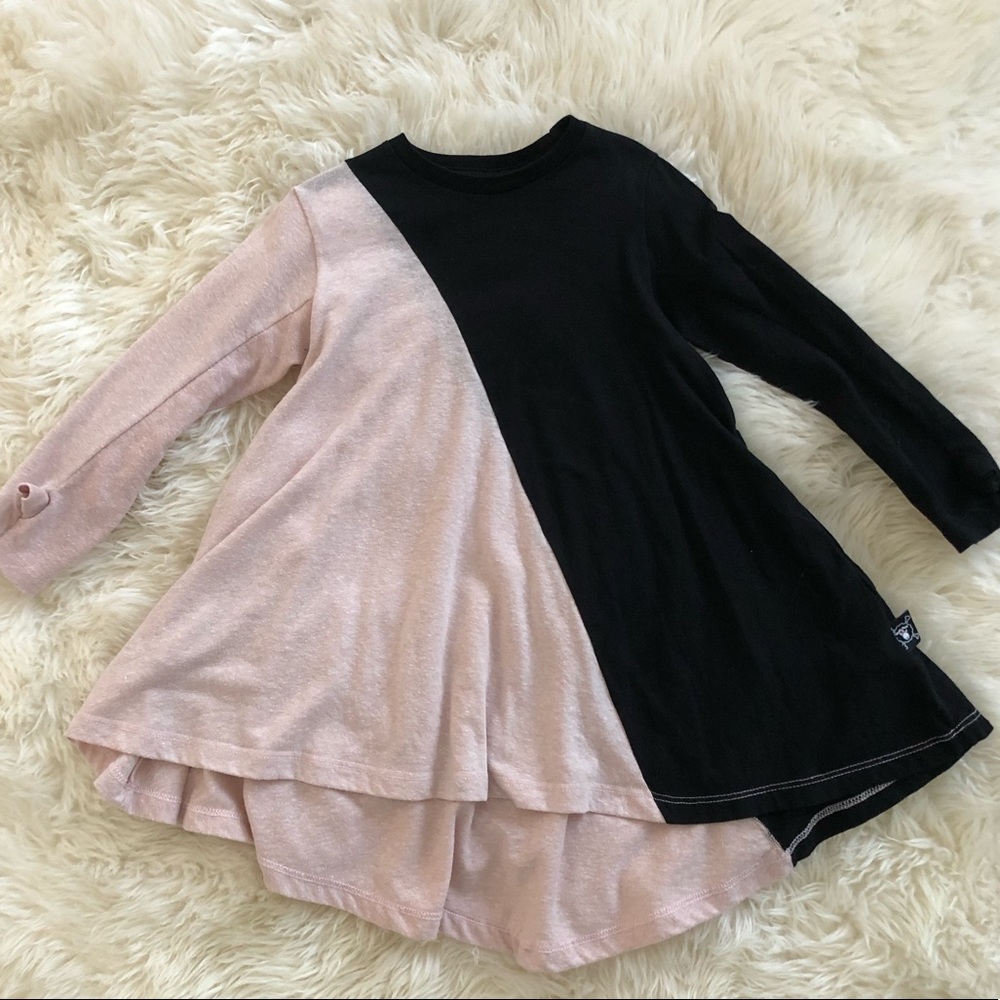Nununu half & half 360 dress